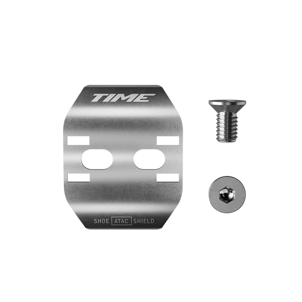 TIME Kit MTB Shoe Shield Kit (2 shoe shields included and 4 screws. Compatible with all TIME ATAC mtb cleats)