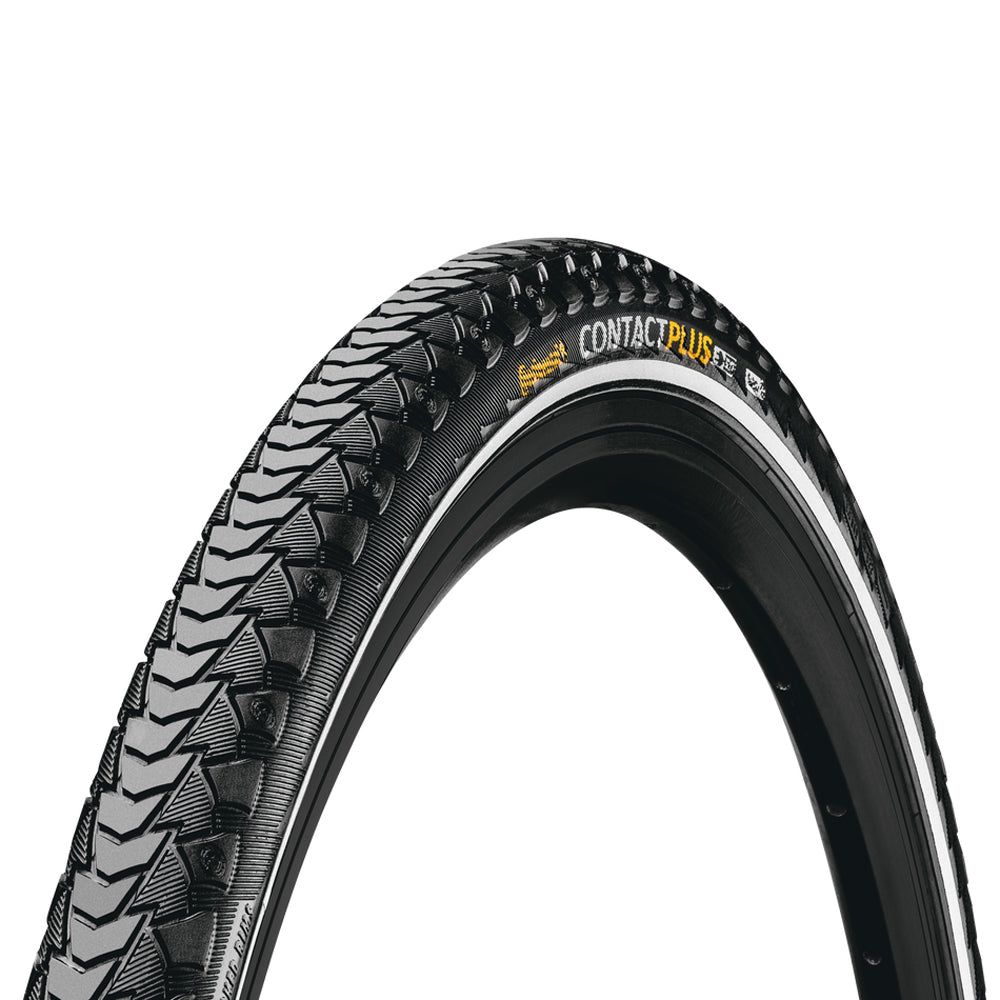 Continental Contact Plus Wire Bead Tyre 26 x 1.75 / 47-559 Black / Reflex E50