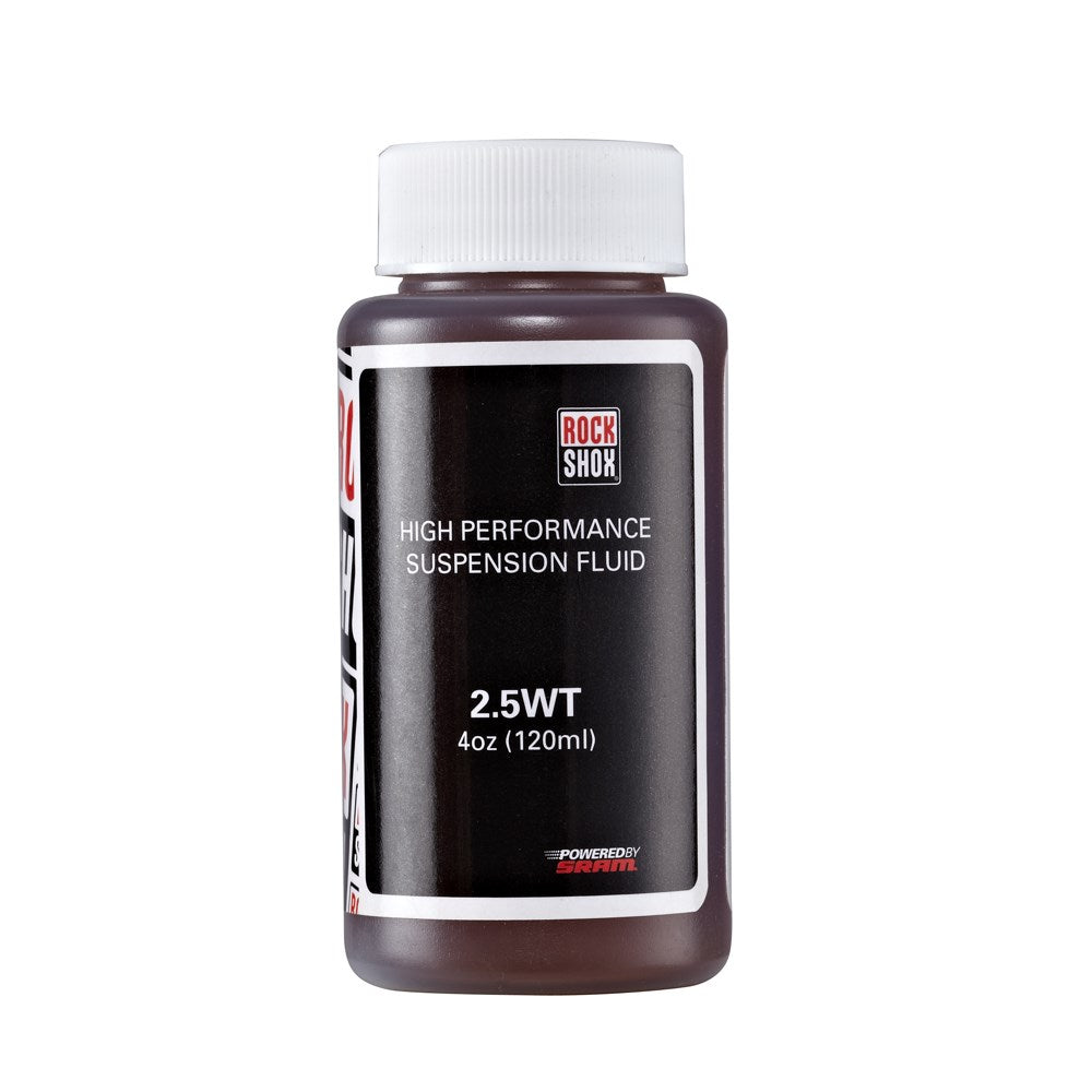 RockShox Suspension Oil, 2.5wt, 120ml Bottle