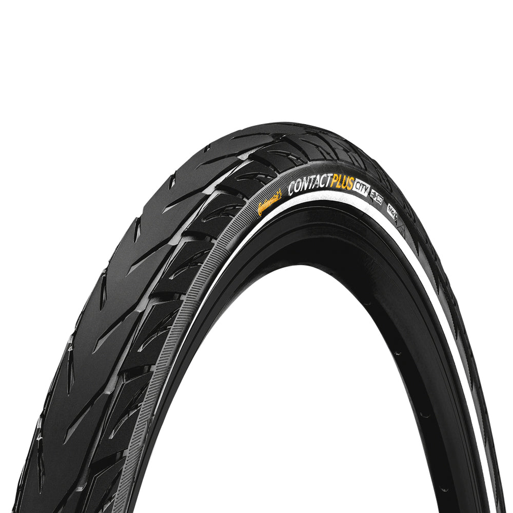 Continental Contact Plus City Wire Bead Tyre 26 x 2.2 Black / Reflex E50