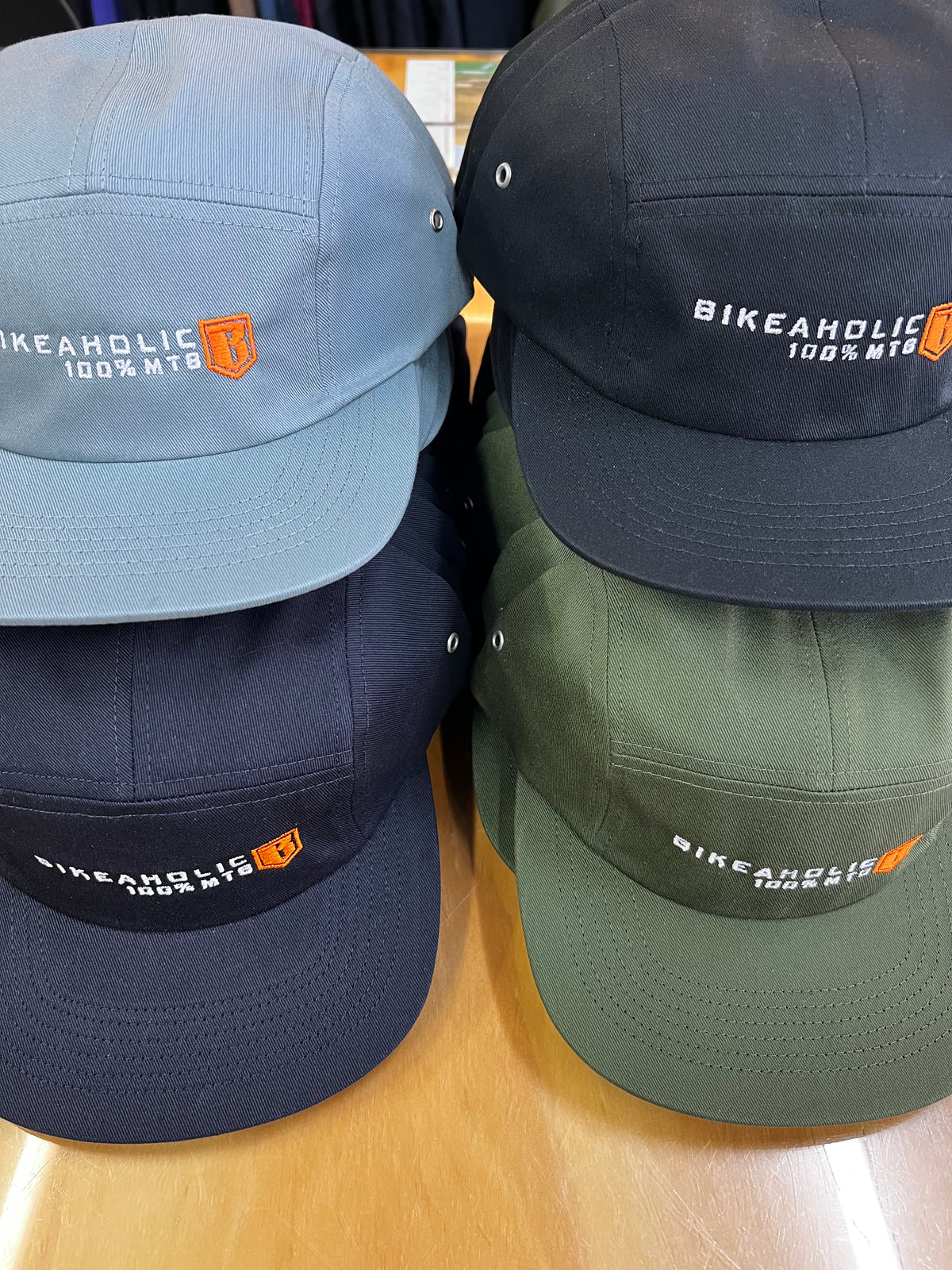 Bikeaholic 5 Panel Cap