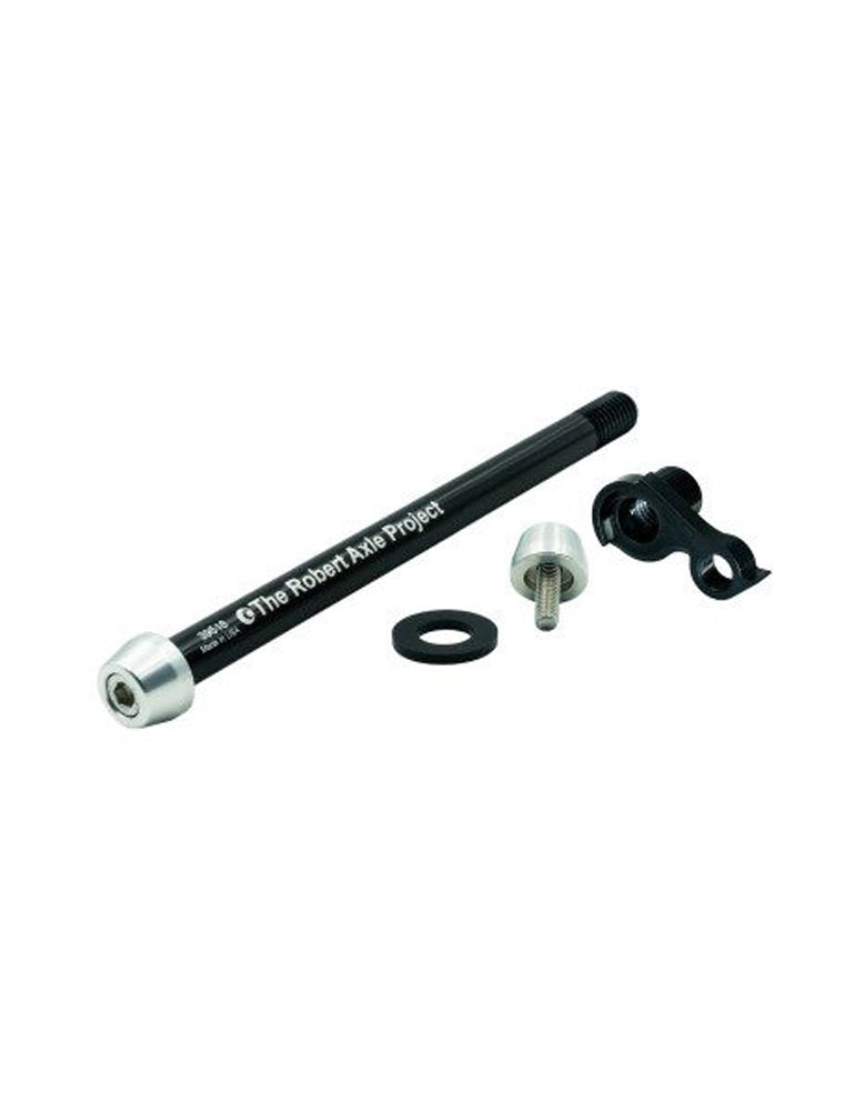 Robert Axle Project 12mm Trainer Axle, with Hanger, 12mm x 142mm - for Cervelo R.A.T Bikes