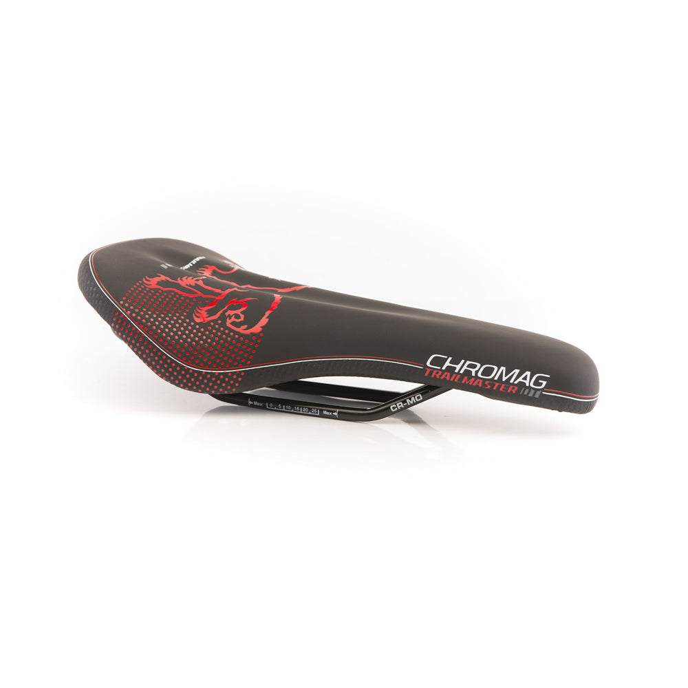 Chromag Trailmaster DT Saddle Black/Red