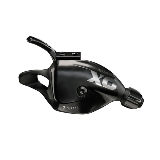 SRAM Shifter X01 DH Trigger 7 Speed Rear with Discrete Clamp Black A2