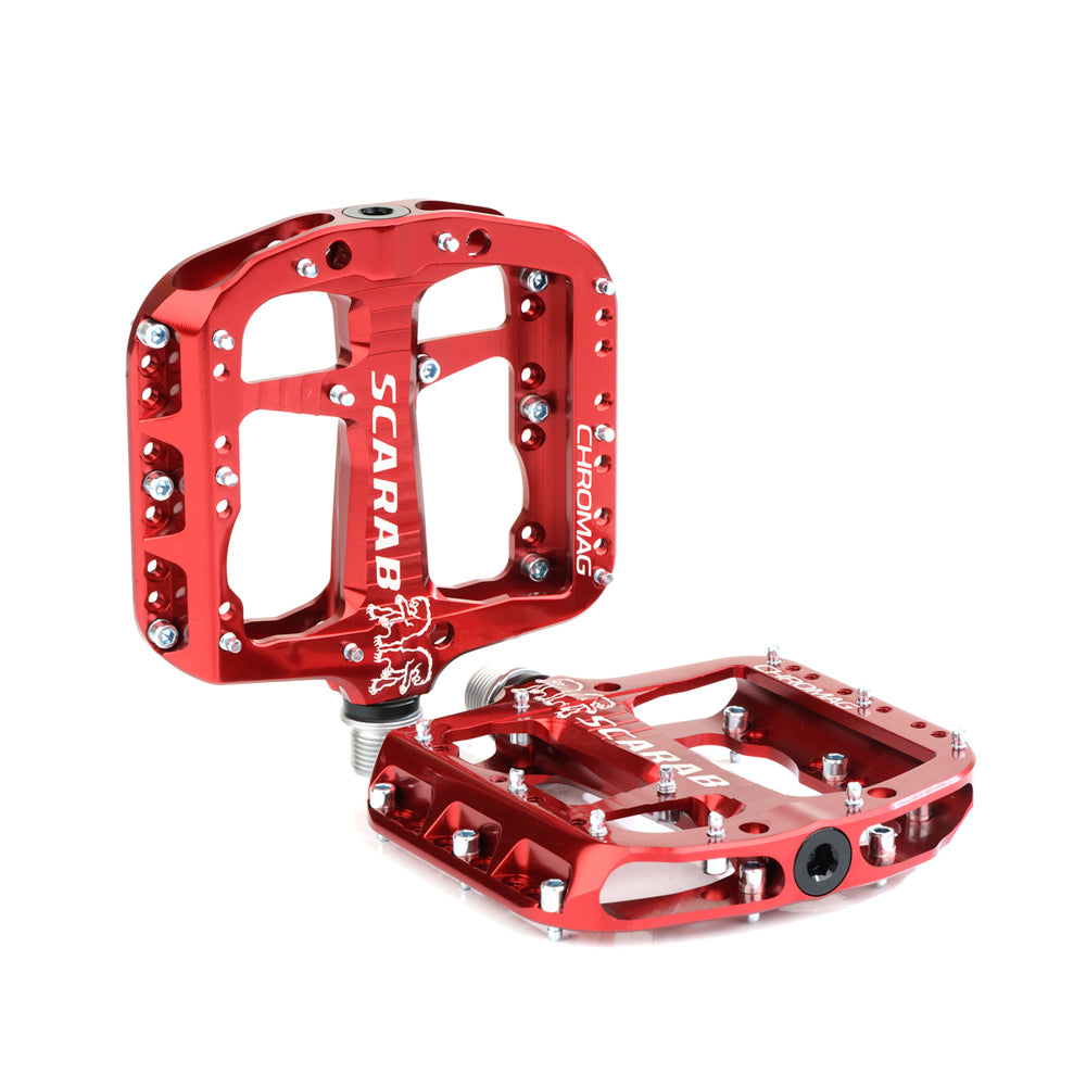 Chromag Scarab Pedals Red