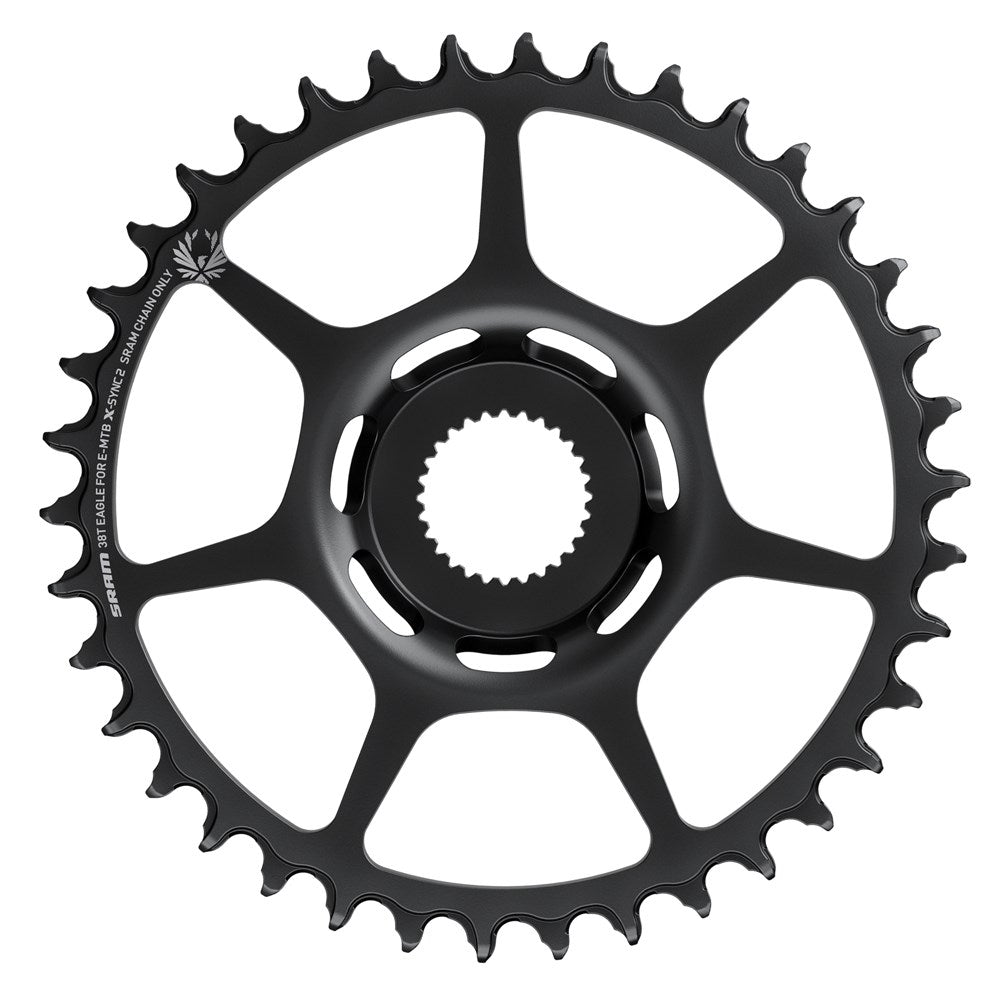 SRAM Chain Ring X-Sync 2 36 Tooth Steel Eagle Bosch Gen4 Direct Mount Black B148