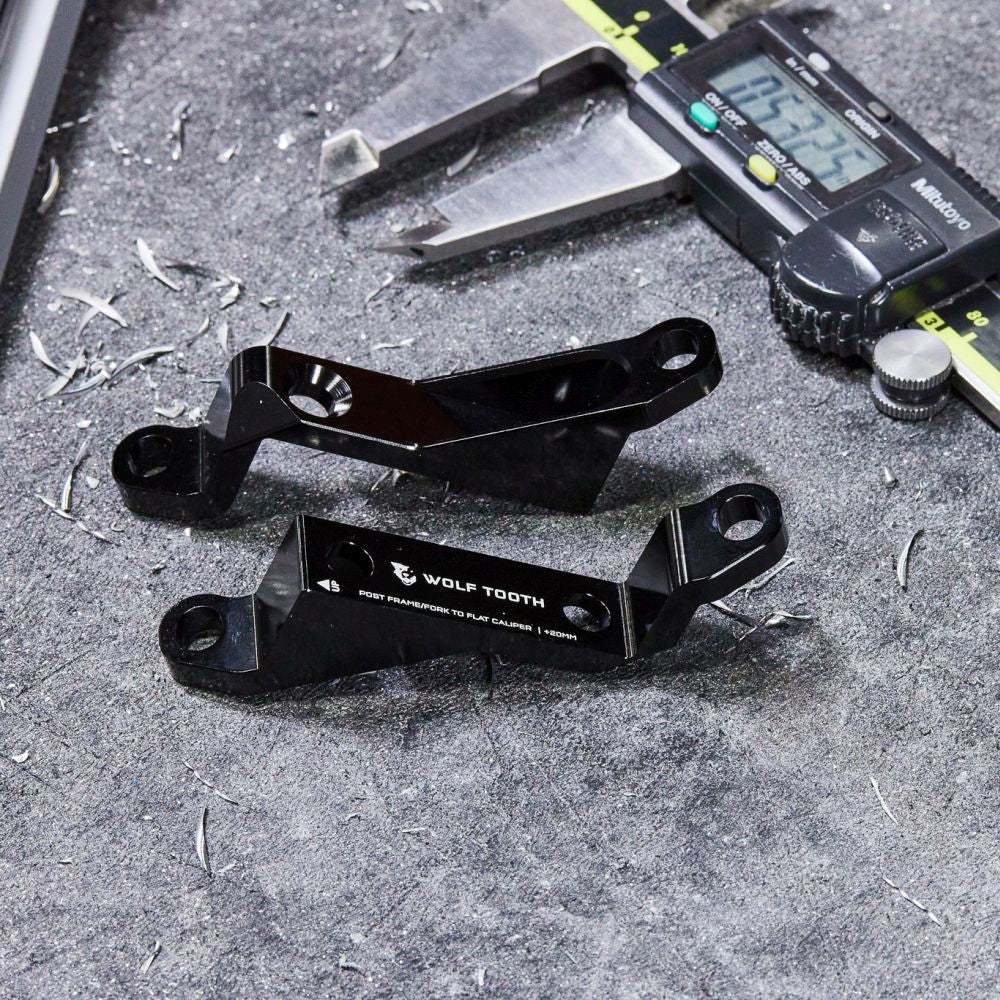 Post To Flat Mount Brake Adapter