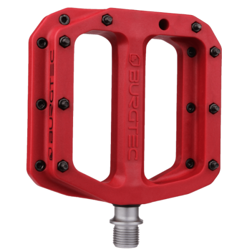 Burgtec Composite Pedals Race Red