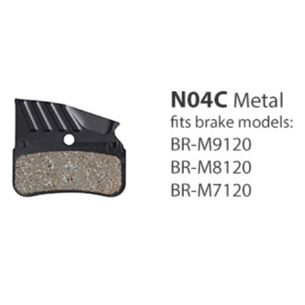Shimano N04C Metal Brake Pads – Bikeaholic - Main Image