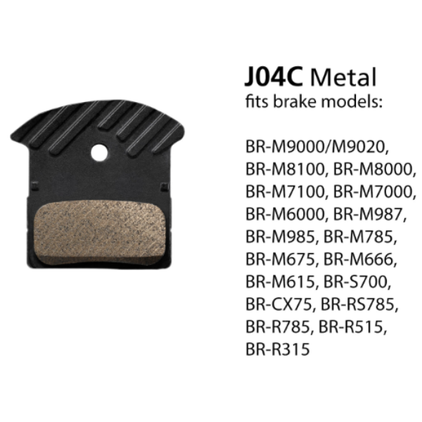 Shimano J04C Metal Brake Pads