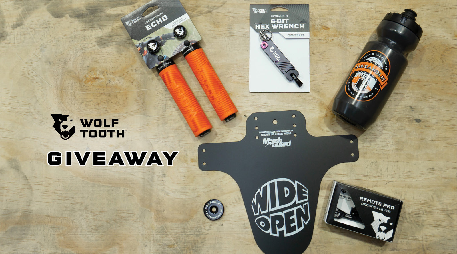 Win A Wolftooth/Bikeaholic Prize Pack
