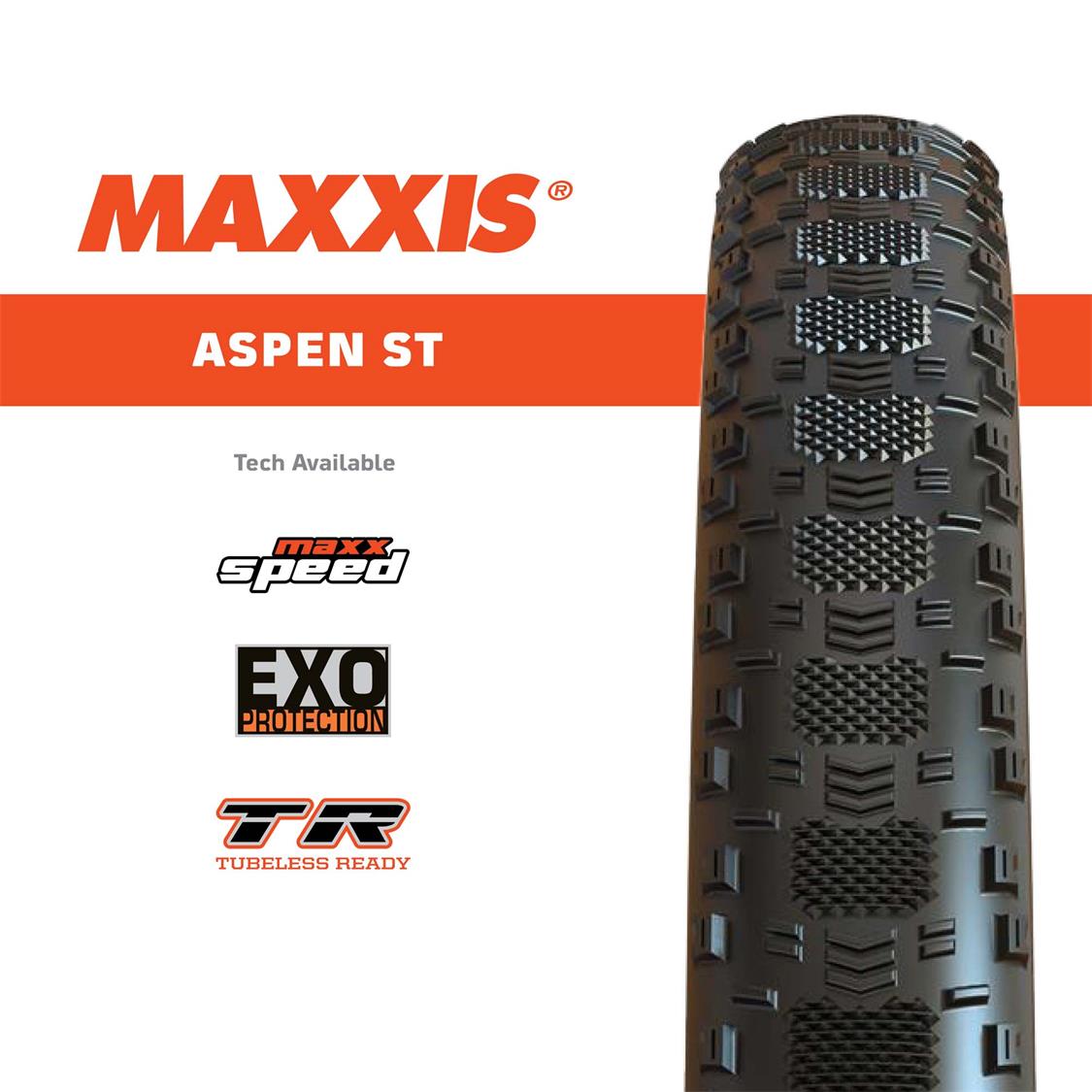 マキシス　ASPEN ST 29×2.4 Maxxis Aspen ST - 3C MaxxSpeed - 29