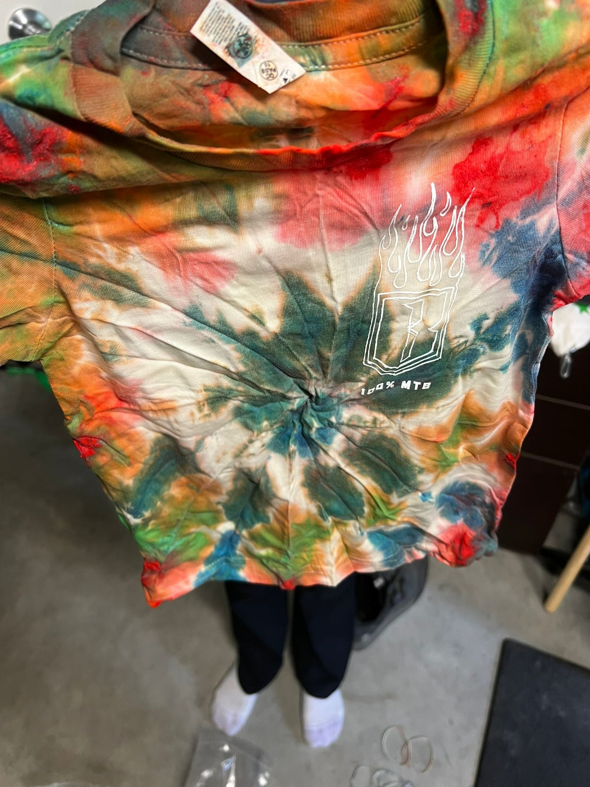 Bikeaholic Tie-Dye Shirt Kit
