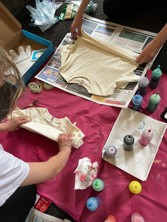 Bikeaholic Tie-Dye Shirt Kit