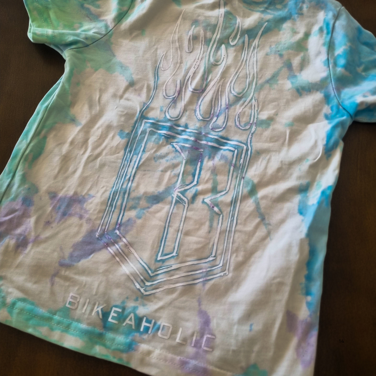 Bikeaholic Tie-Dye Shirt Kit