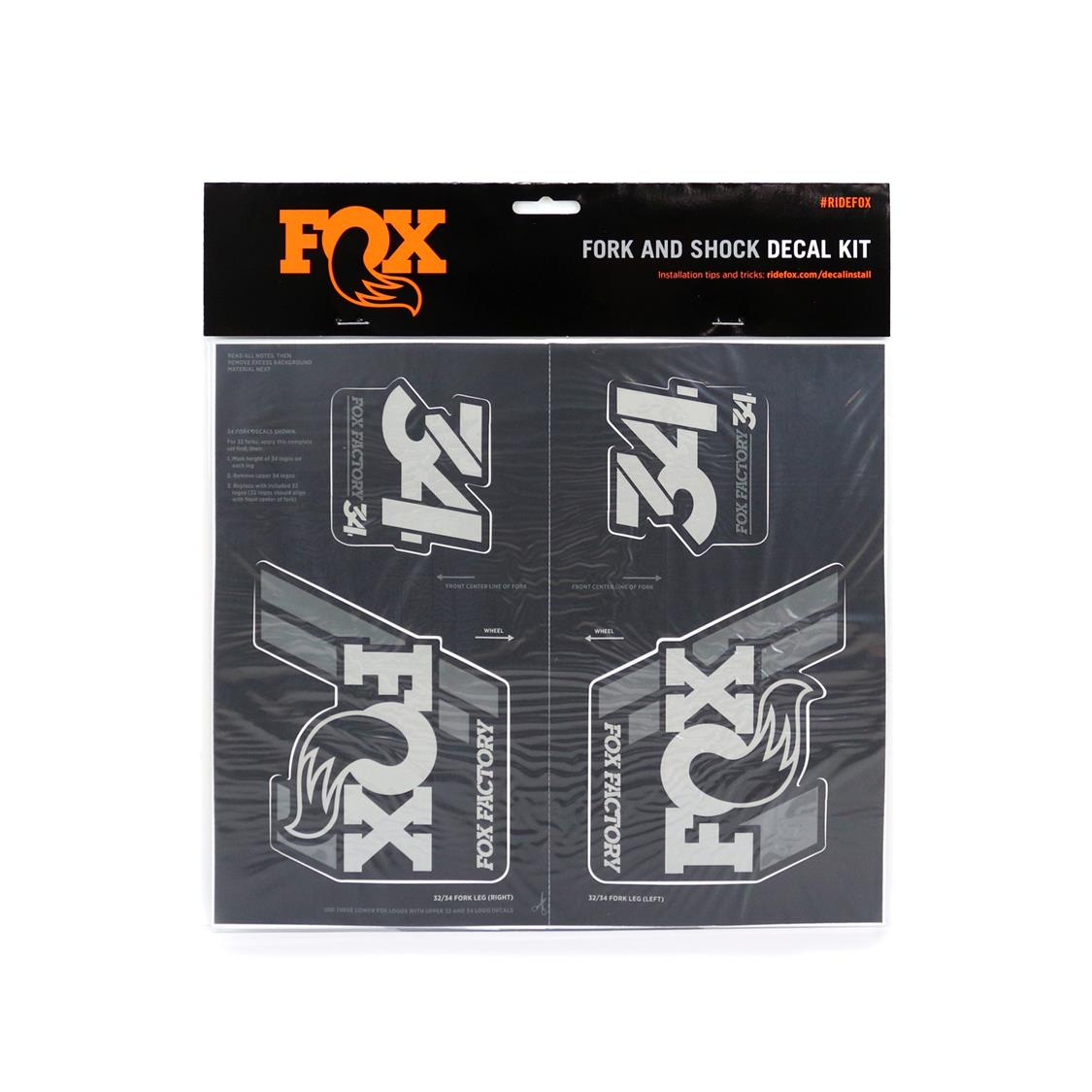 Fox - Suspension Decal Kits Custom – Bikeaholic