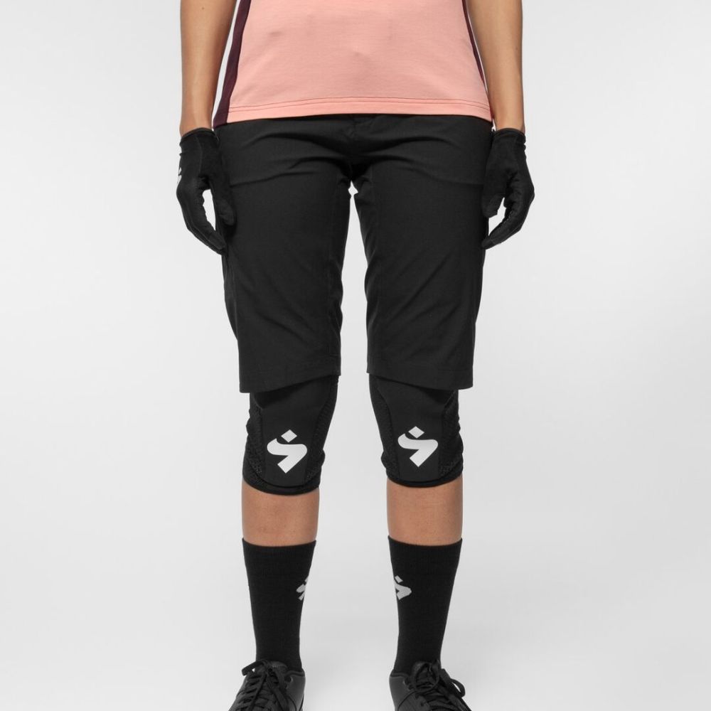 Hunter Slashed Shorts Women's Black