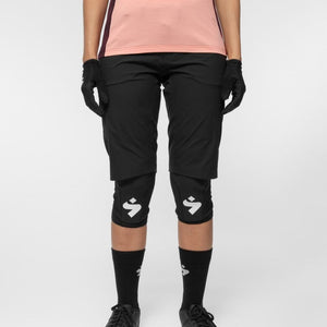 Hunter Slashed Shorts Women's Black