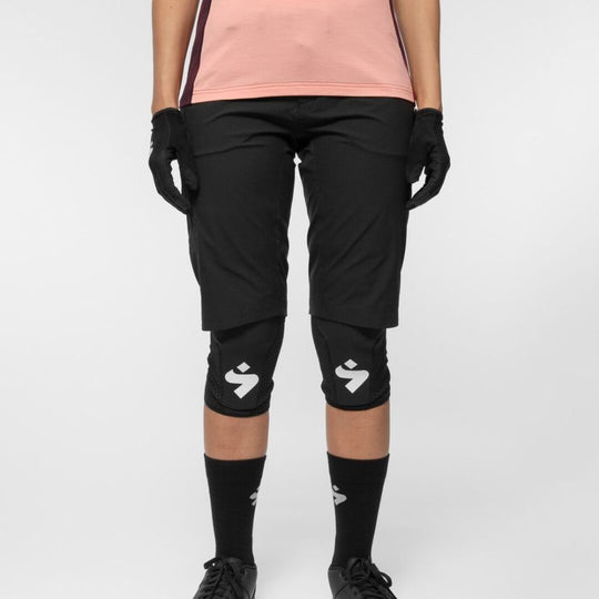 Hunter Slashed Shorts Women's Black
