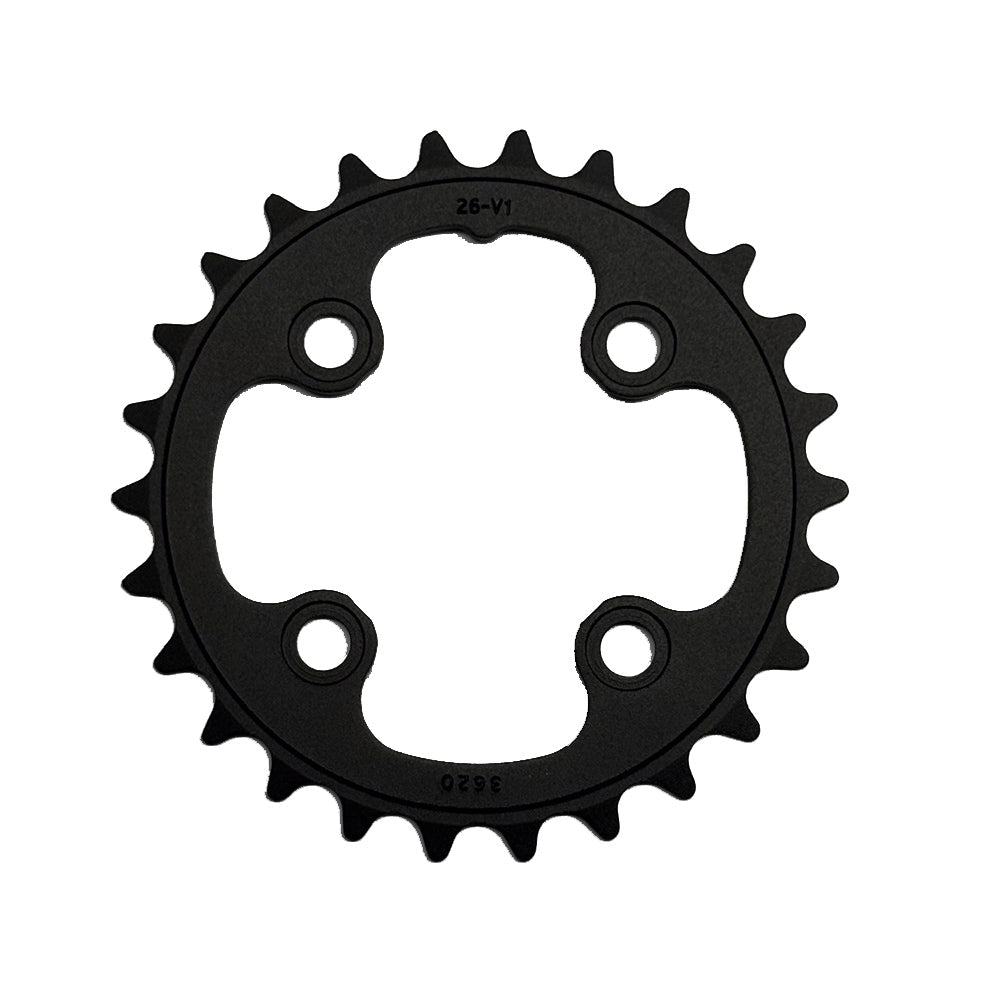 SRAM Chain Ring MTB 26 Tooth 64mm V1 Aluminium 3mm Blast Black
