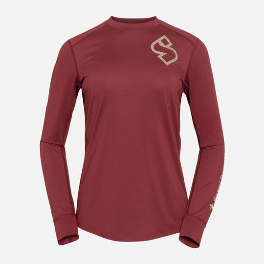 Hunter Ls Jersey Dark Red Women's