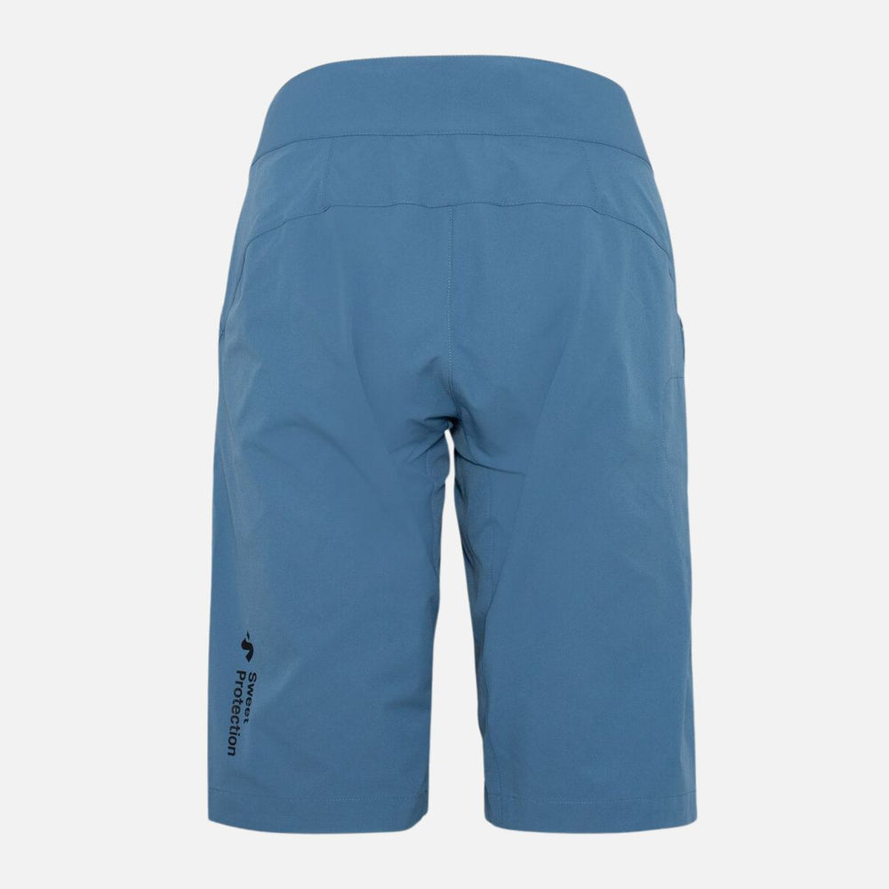 Hunter Slashed Shorts Women's Flare Blue