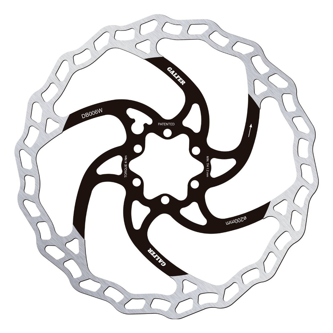 Galfer Mtb Wave Disc Rotor 6 Bolt