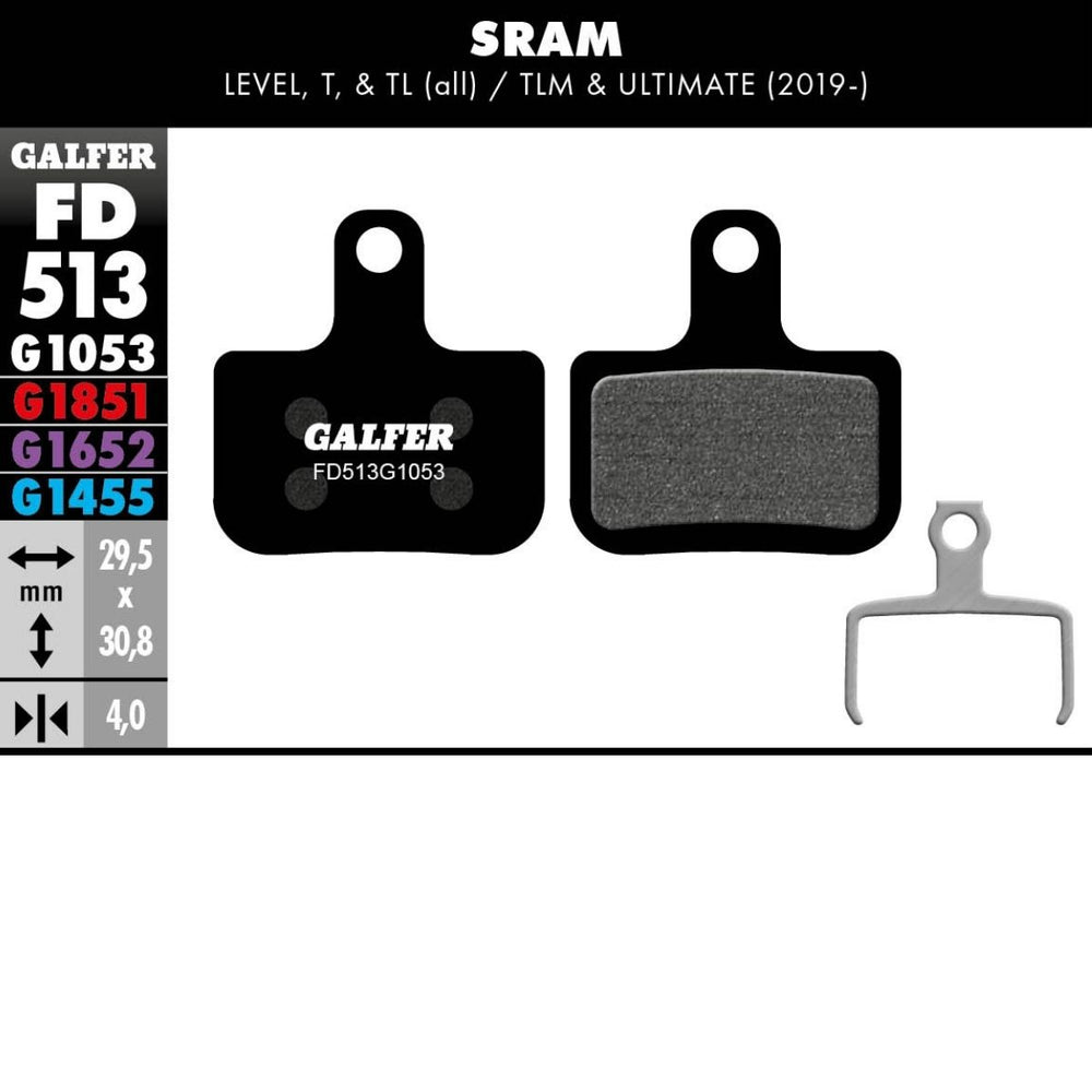 Galfer Brake Pads Sram Level