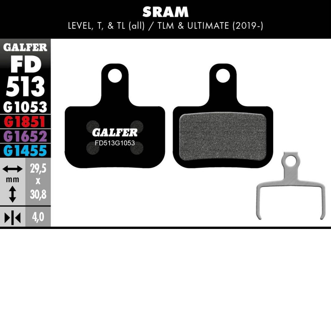 Galfer Brake Pads Sram Level