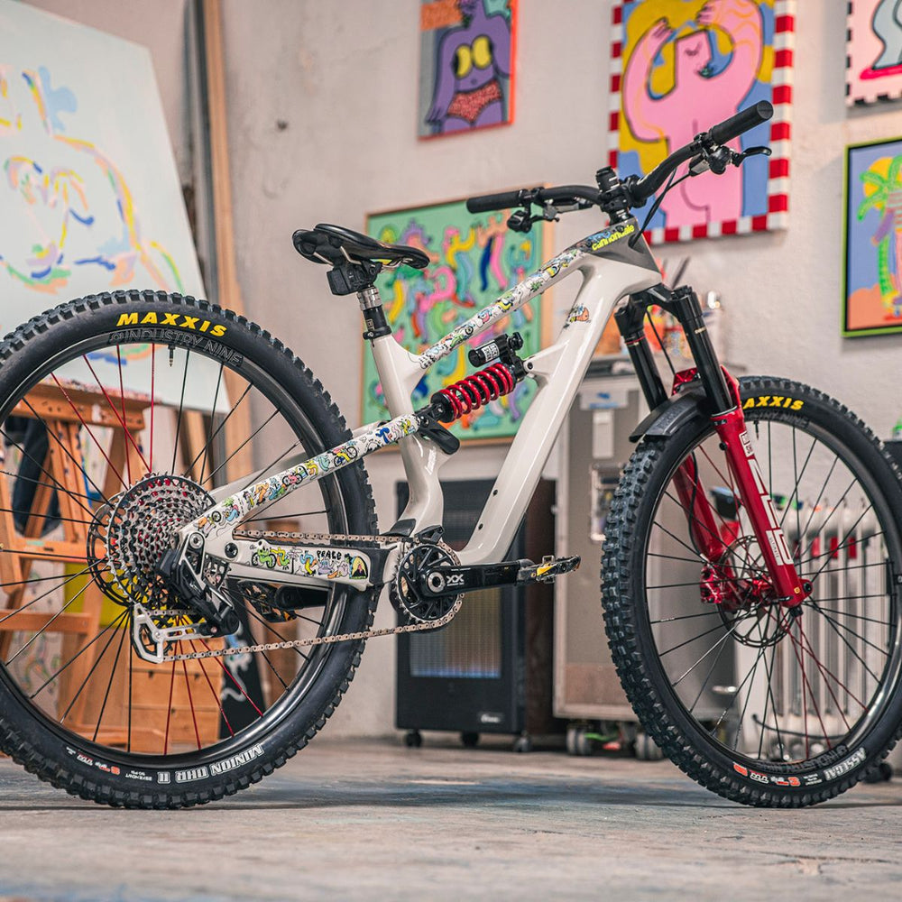 Dyedbro Mtb Frame Protection Artist Series Kiko Clj