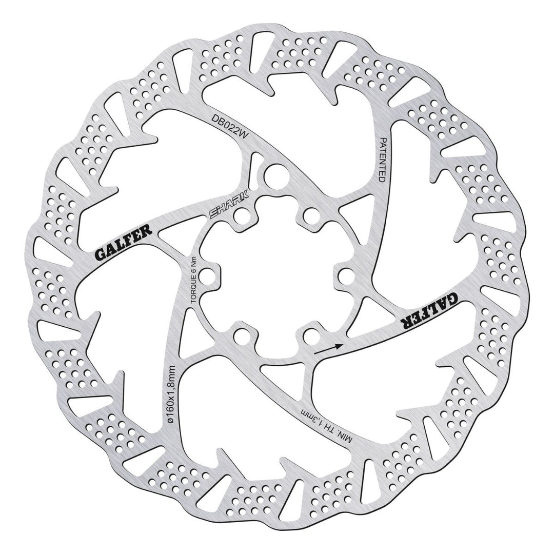 Galfer Mtb Shark Disc Rotor 6 Bolt 1.8 Mm