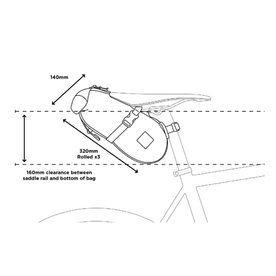 Restrap 4.5L Saddle Pack