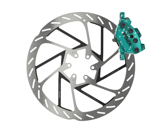 SRAM Disc Brake Maven Ultimate Stealth Expert Kit - Teal Splatter