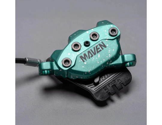 SRAM Disc Brake Maven Ultimate Stealth Expert Kit - Teal Splatter