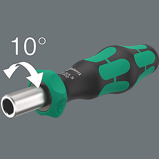 Wera Tools 838 RA-R S Bitholding screwdriver with ratchet functionality, 1/4"
