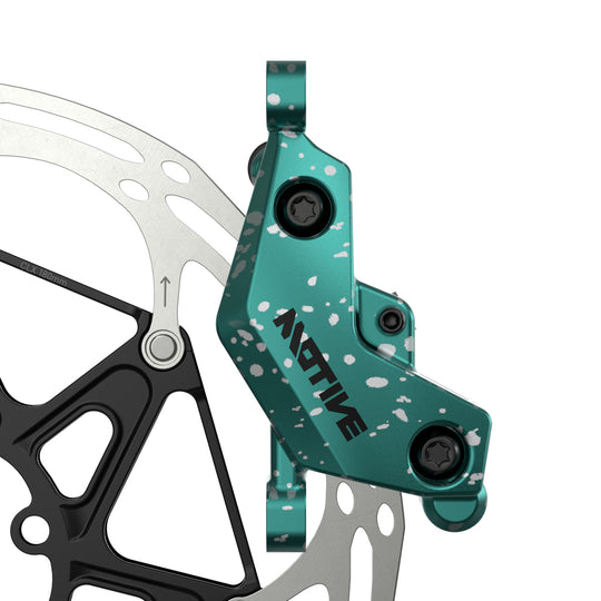 SRAM Motive Ultimate Teal Splatter Brake