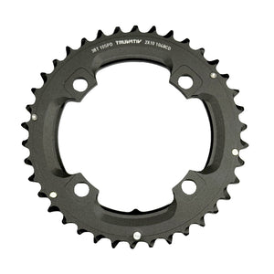 SRAM Chain Ring MTB 38 Tooth 104 S1 49 Chain Line AL5 2x10 Long Pin Blast Black (For 38/24)
