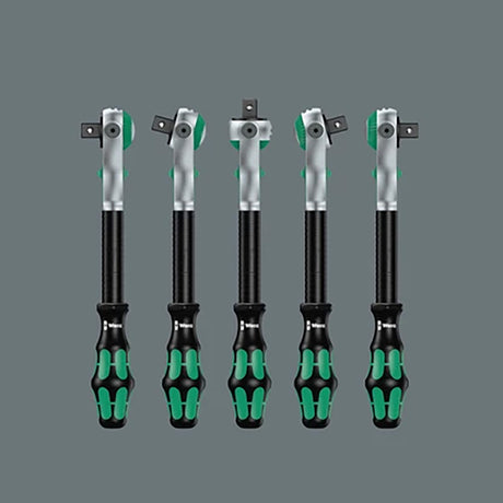 Wera Tools Speed Ratchet Set 8100 SB 6 Zyklop, 3 / 8" Drive, Metric - 29 Pieces

