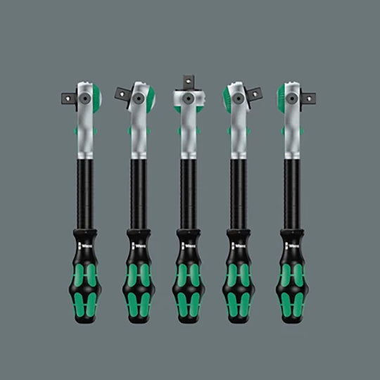 Wera Tools Speed Ratchet Set 8100 SB 6 Zyklop, 3 / 8" Drive, Metric - 29 Pieces

