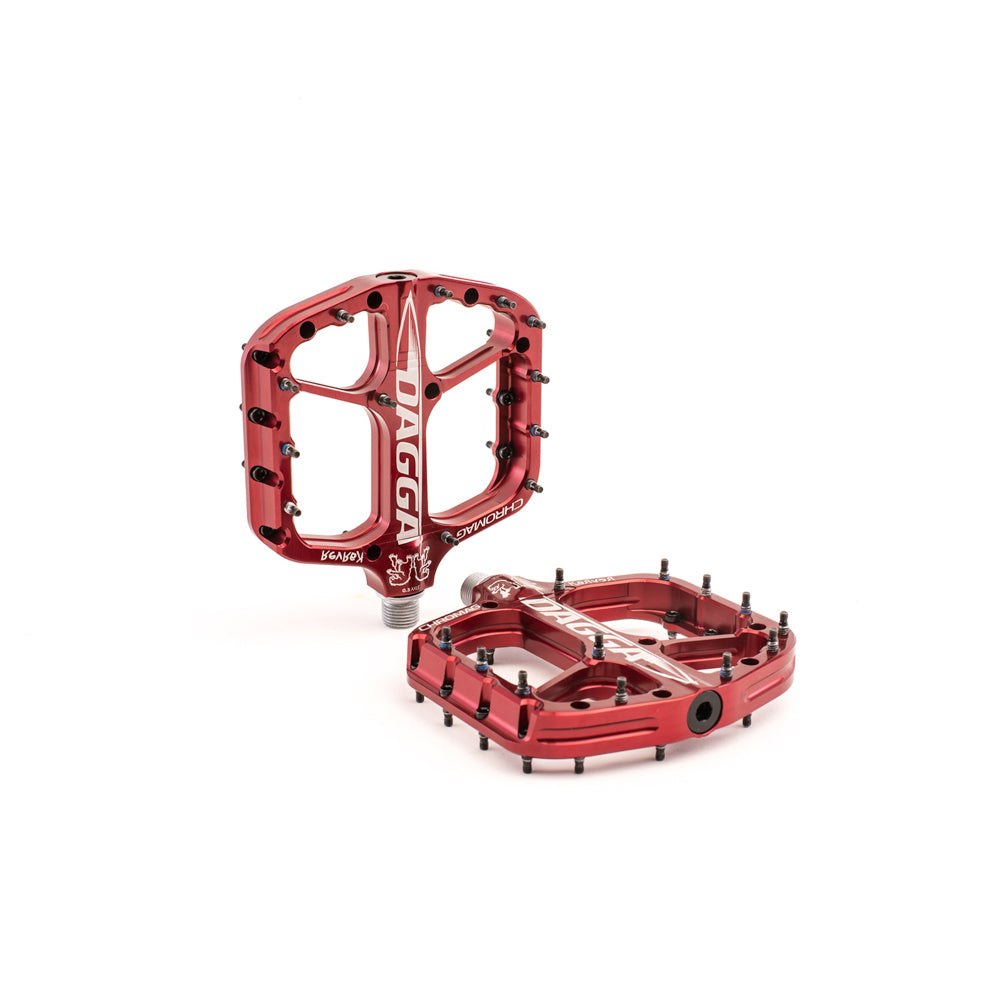 Chromag Dagga Pedals Red