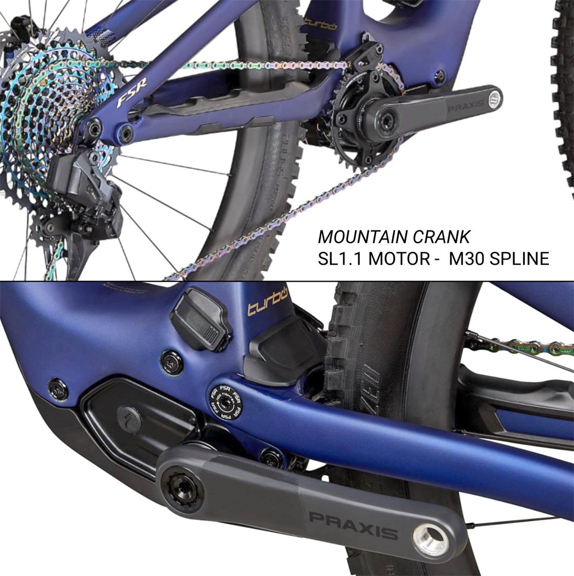 Praxis - Specialized SL1.1 M30 E-Bike Cranks – Bikeaholic