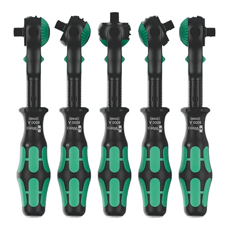 Wera Tools Speed Ratchet with 1/4" drive 8000 A Black Edition Zyklop

