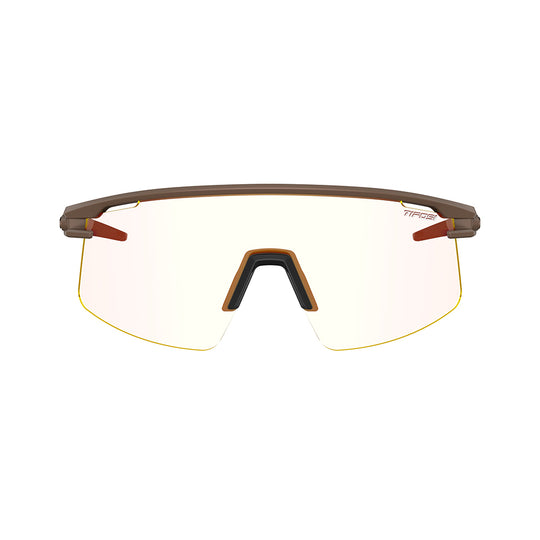 Tifosi Moab Lite Sunglasses Matte Bronze with Clarion Red Fototec Lens
