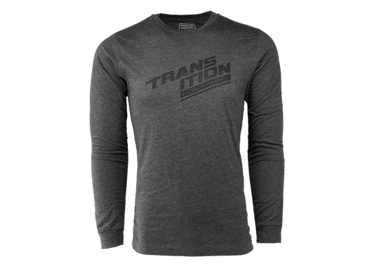 Transition Stack LS T-shirt Dark Heather Grey