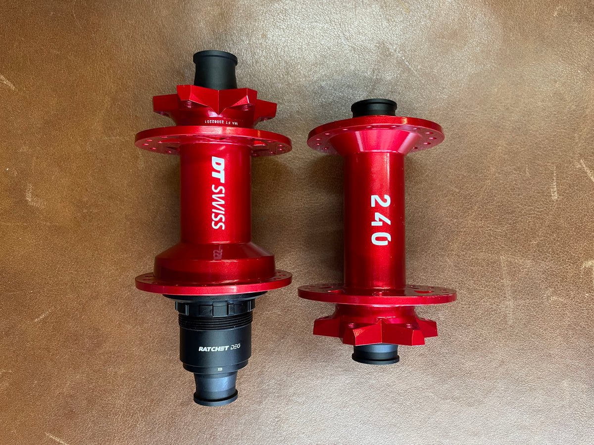 DT Swiss 240 Front Hub Limited Edition Red Colorway
