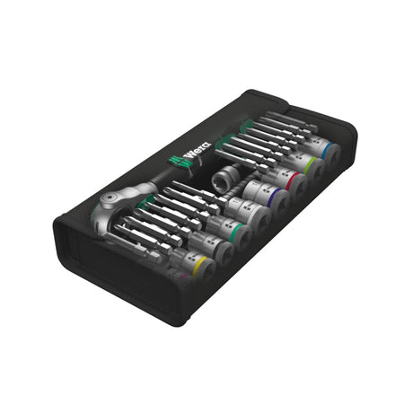 Wera Tools Speed Ratchet Set 8100 SB 6 Zyklop, 3 / 8" Drive, Metric - 29 Pieces
