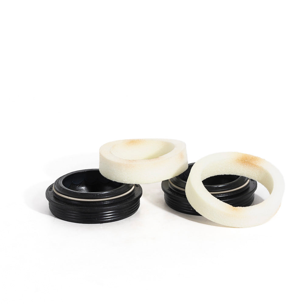RockShox Fork Dust Wiper Kit - 32mm Black - (Includes Flanged Dust Wipers and 10mm Foam Rings) - Revelation A3