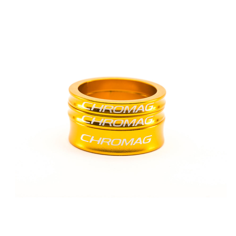 Chromag Headset Spacers Gold