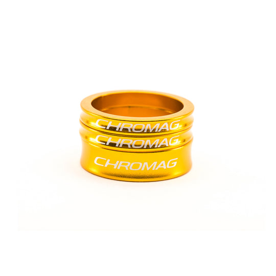 Chromag Headset Spacers Gold