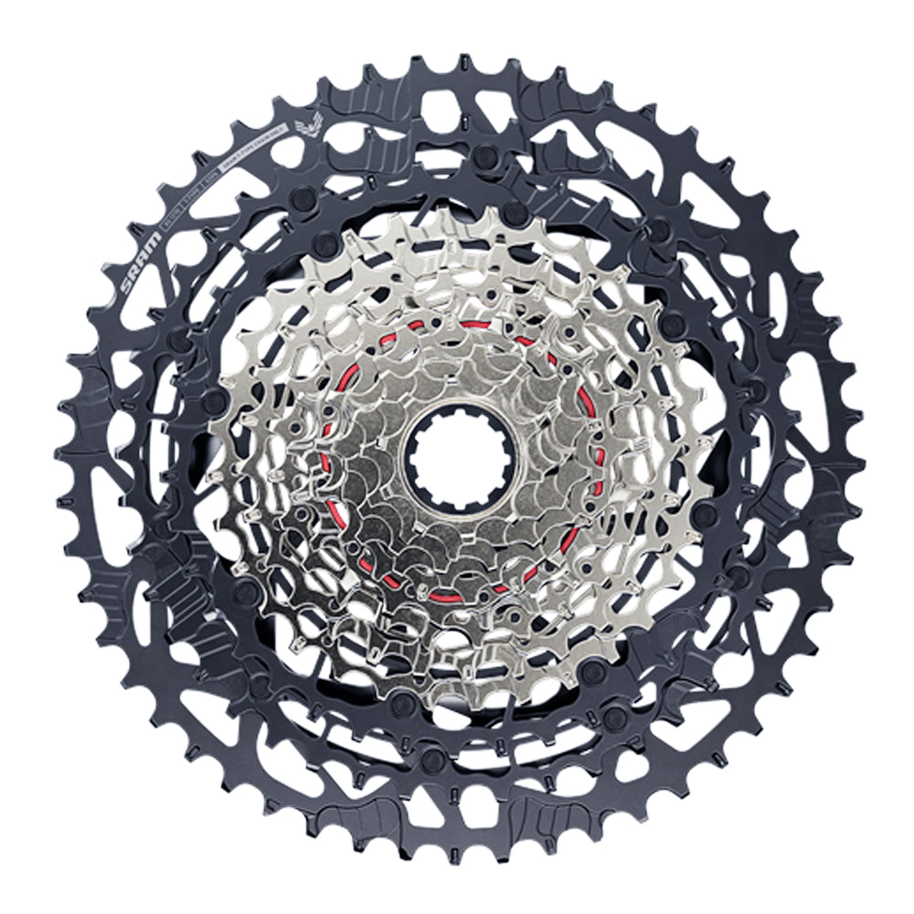 SRAM Cassette XS-1270 T-Type Eagle 10 / 52 Tooth, 12 Speed, Fits standard 11 Speed driver body.
